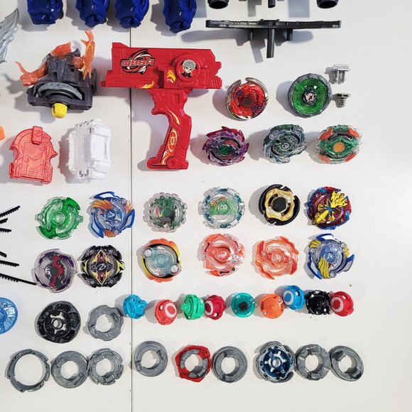 Beyblades Line Ratchet Forgr Disc Performance Tip Launcher Replacement Parts Lot - Picture 5 of 5